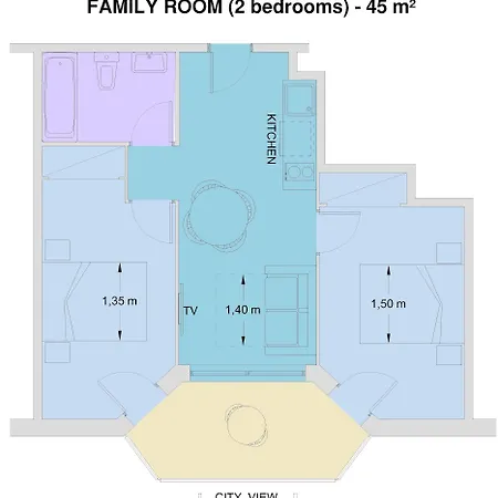 Miami Park מלון דירות קאללה