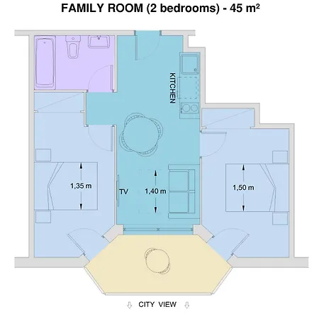 Miami Park מלון דירות קאללה